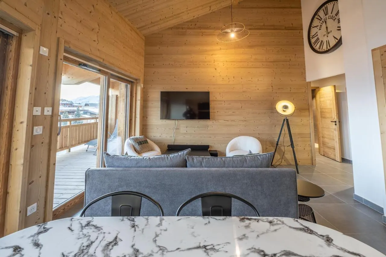 Alpe D'Huez Houses - Chez Ernest - Gentianes - Magnifique 1 Chambre Cabine Apartment Alpe d'Huez