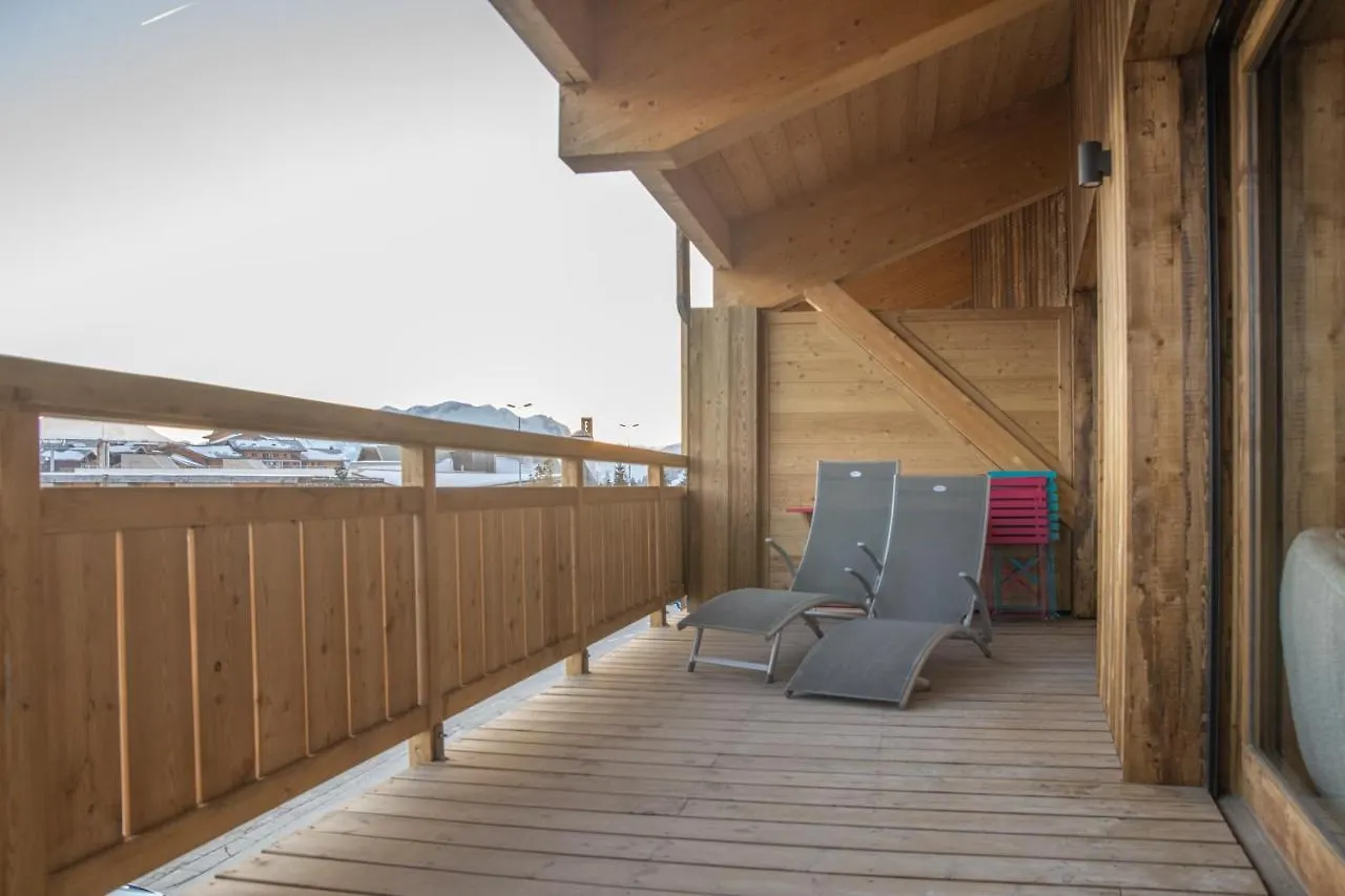 Apartment Alpe D'Huez Houses - Chez Ernest - Gentianes - Magnifique 1 Chambre Cabine France