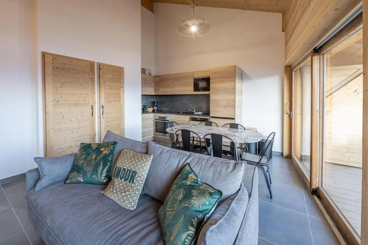 Alpe D'Huez Houses - Chez Ernest - Gentianes - Magnifique 1 Chambre Cabine Alpe d'Huez