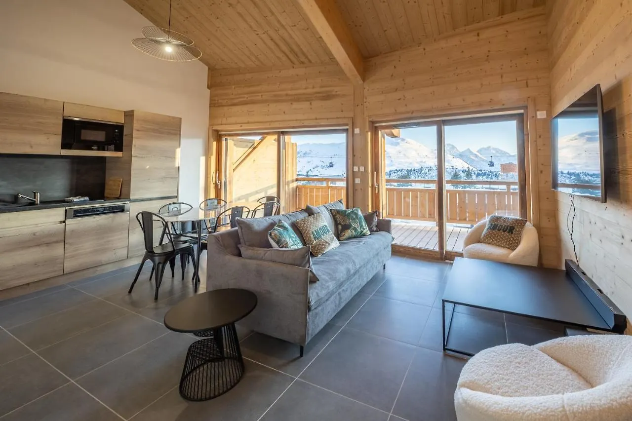Alpe D'Huez Houses - Chez Ernest - Gentianes - Magnifique 1 Chambre Cabine