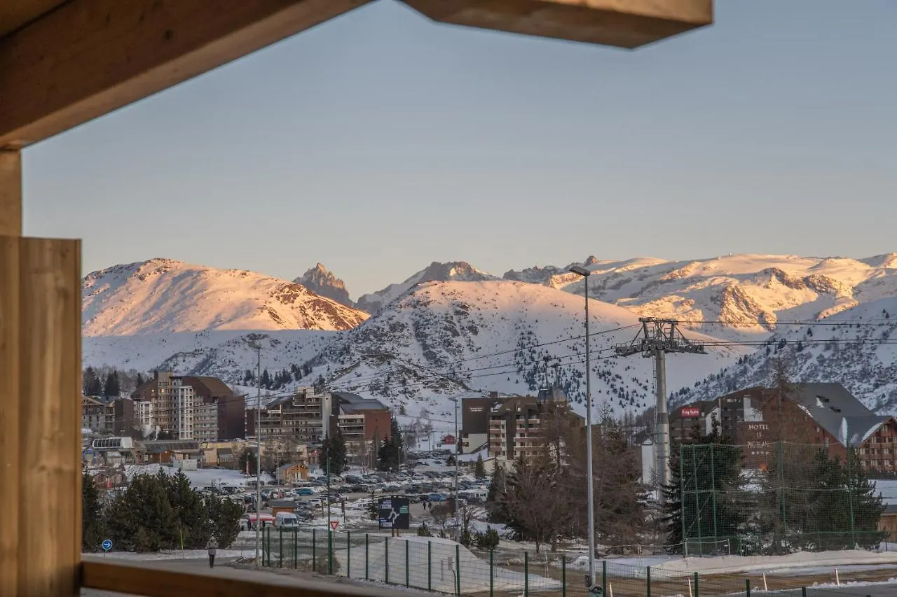 Alpe D'Huez Houses - Chez Ernest - Gentianes - Magnifique 1 Chambre Cabine